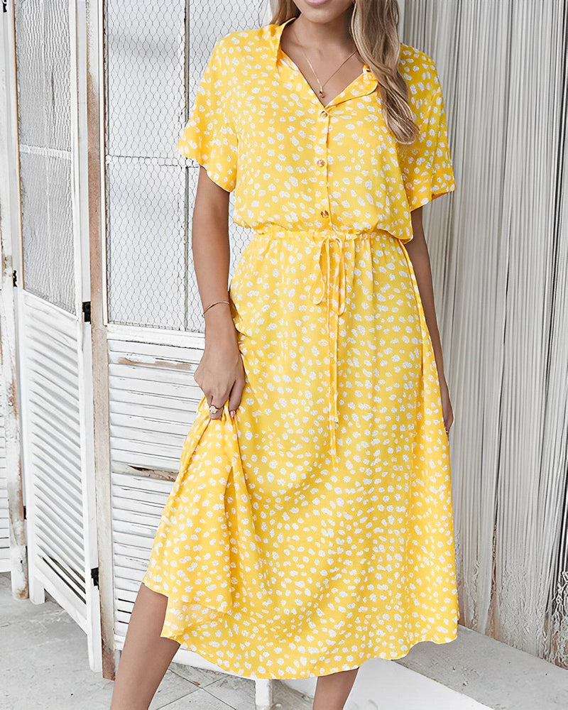 Warmes Leoparden Hemdkleid Für Dich, Modisch Und Bequem