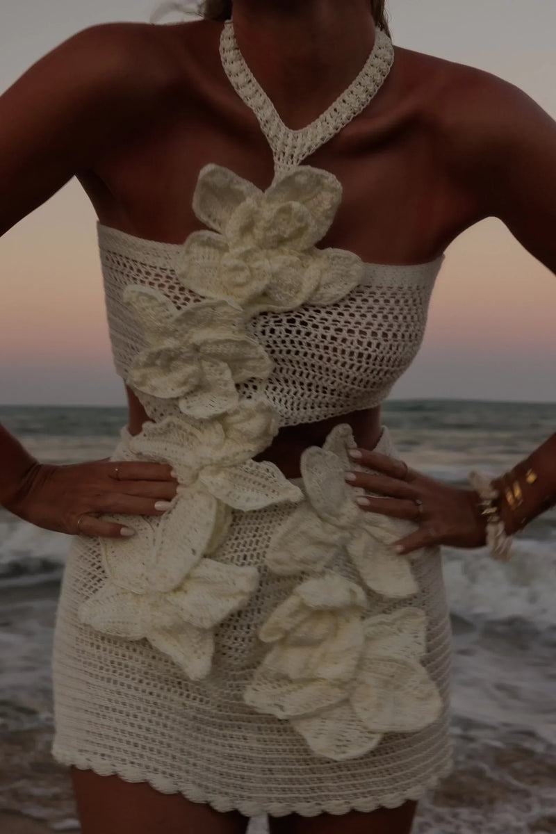 Weiches Blumenkleid mit Blumenmuster für Frauen für dich