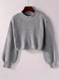 Irene Modischer Crop-Sweater für Damen