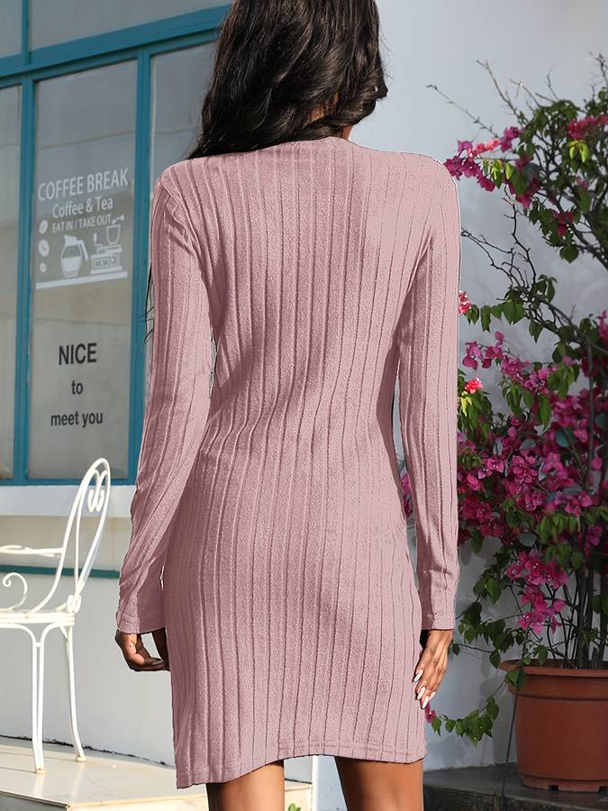 Elegantes Leichtes - Schwarzes Kleid für dich im Sommer