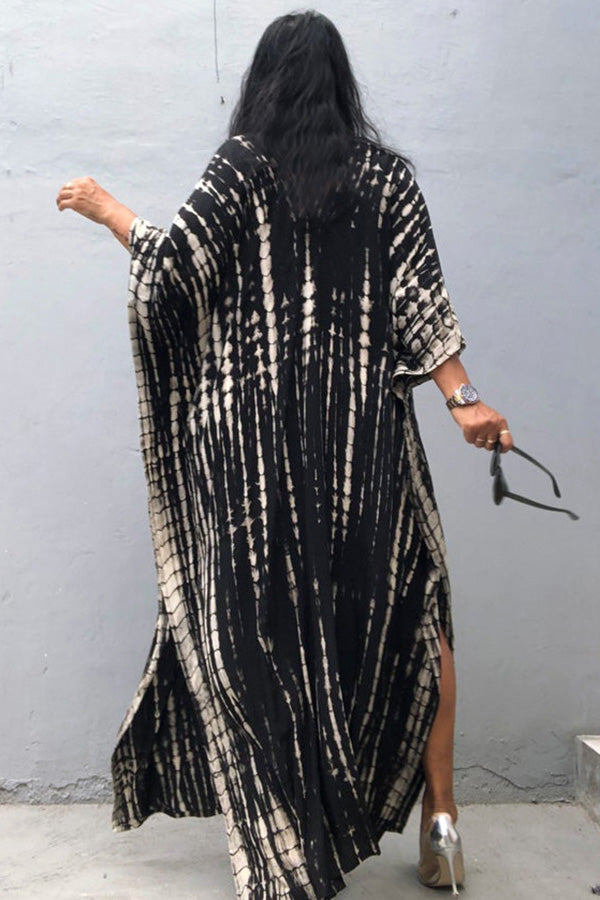 Weiches Freely - Lässiges Batik-Boho-Überwurfkleid für dich