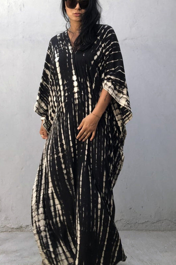 Weiches Freely - Lässiges Batik-Boho-Überwurfkleid für dich