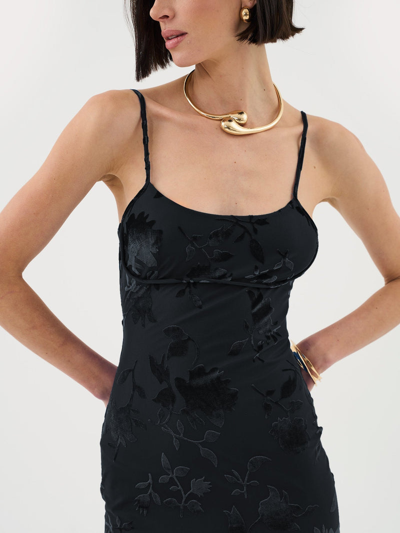 Elegantes Annalena Maxikleid mit floralem Design für Damen