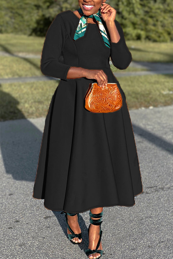 Weiches Swing-Kleid für dich - Schönes und Bequemes Kleid
