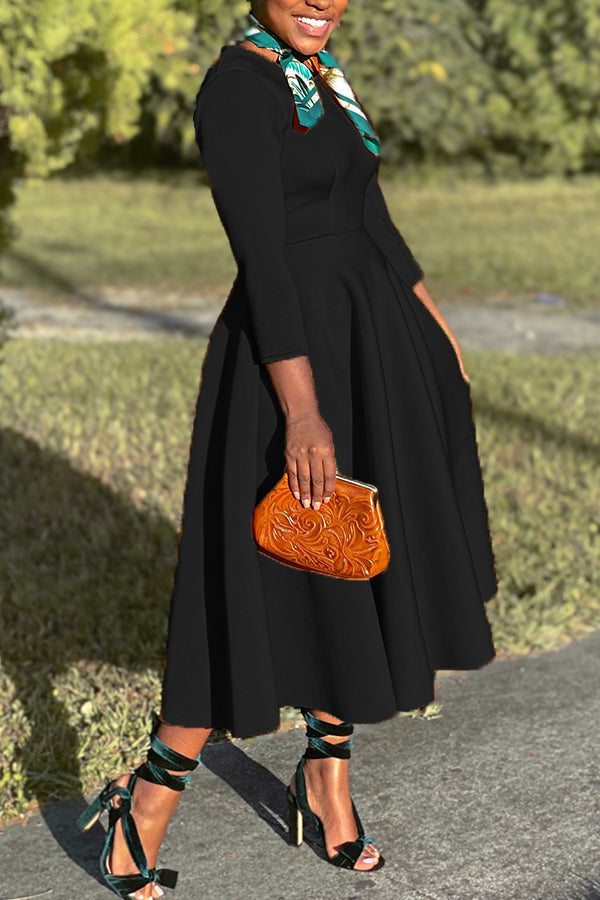 Weiches Swing-Kleid für dich - Schönes und Bequemes Kleid