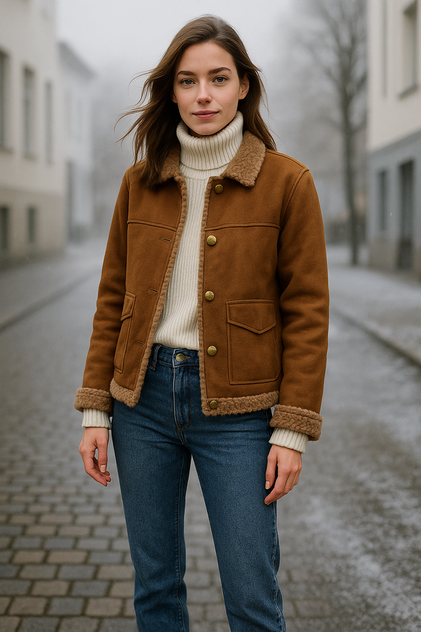 Kurze Damenjacke