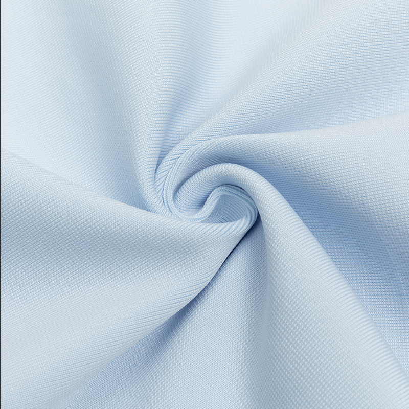 Elegantes Kleid in Blau mit Schönen Mesh-Cutouts