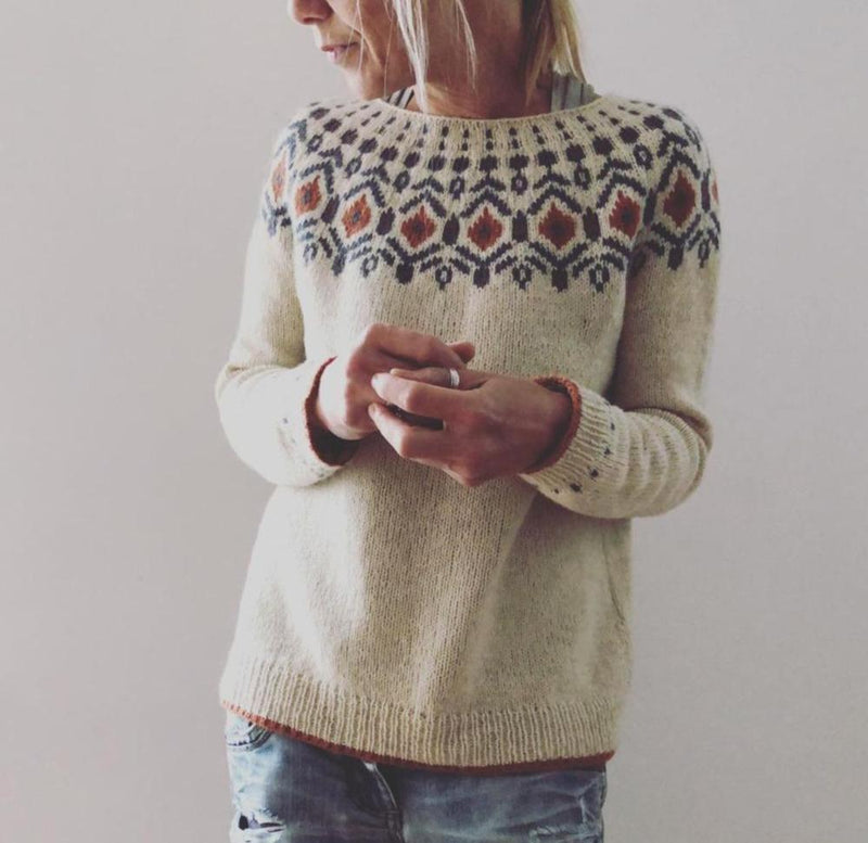 Sophie: Eleganter Strickpullover für kalte Tage