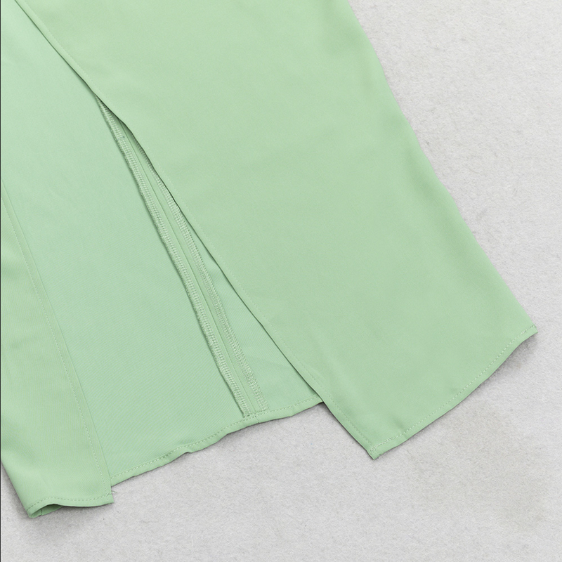 Elegantes Margit - Asymmetrisches figurbetontes Midikleid
