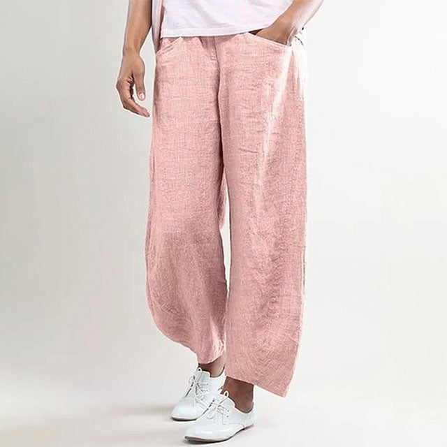 Johanna Bequeme Damen-Sommerhose aus Leinen
