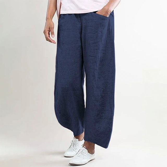 Johanna Bequeme Damen-Sommerhose aus Leinen