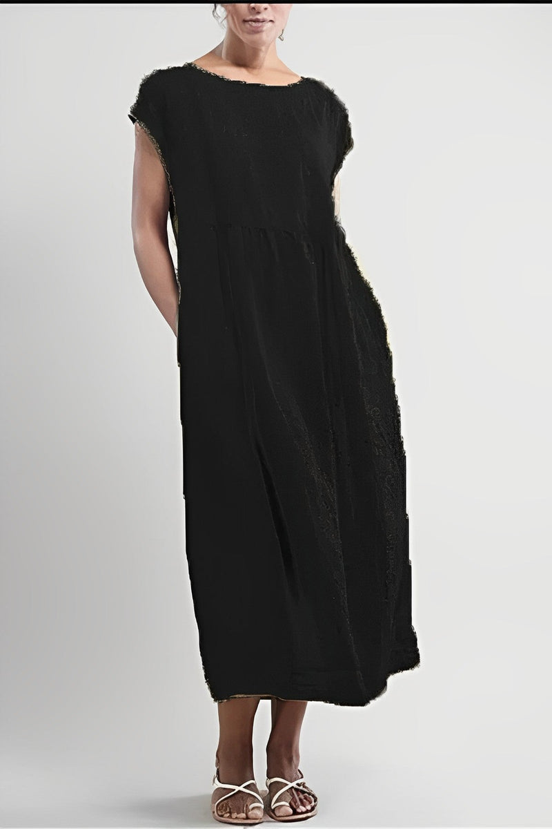 Warmes Elegantes Kleid im Retrostil für Mädchen