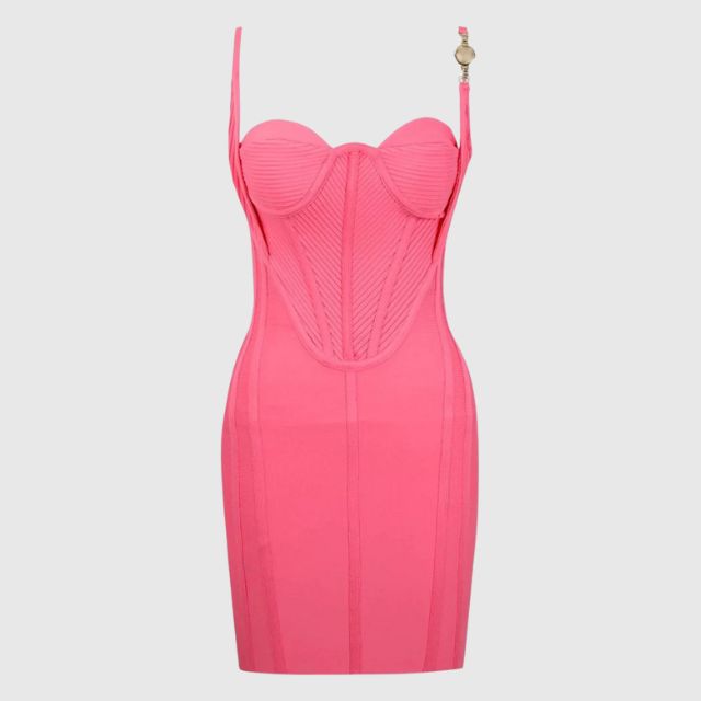 Elegantes Emma -Minikleid mit herzförmigem Bustier für dich