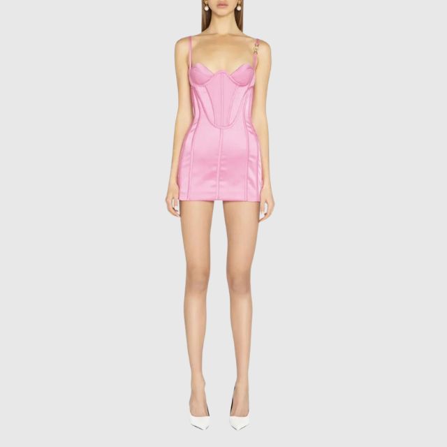 Elegantes Emma -Minikleid mit herzförmigem Bustier für dich