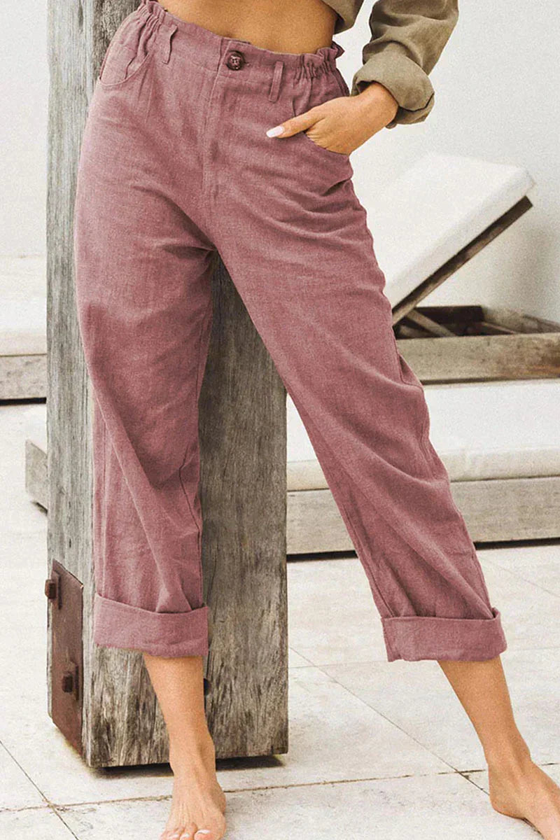 Felicitas - Lässige und stylische Leinenhose für Damen