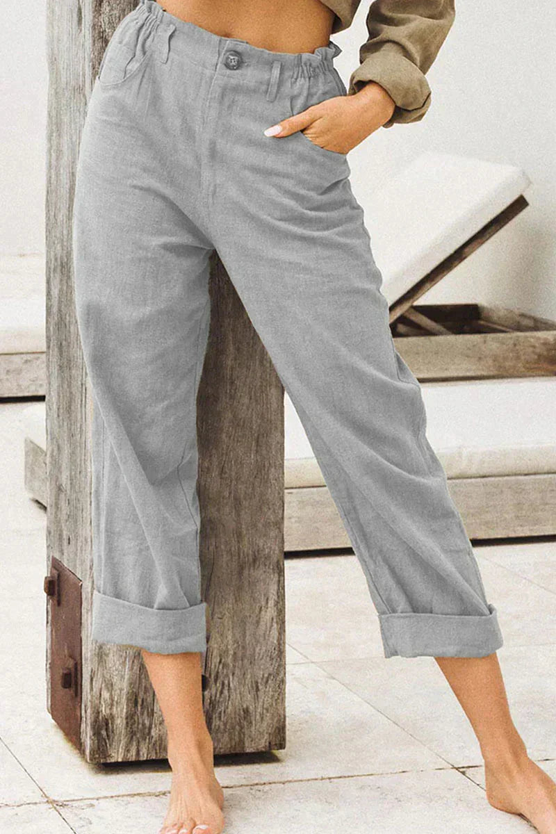 Felicitas - Lässige und stylische Leinenhose für Damen