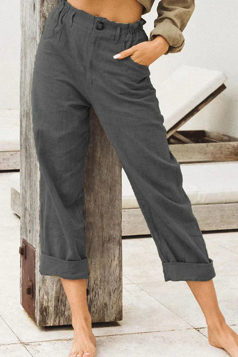 Felicitas - Lässige und stylische Leinenhose für Damen