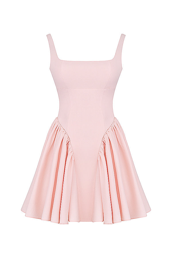 Elegantes Mini-Kleid Mit Schleife Für Feste Anlässe