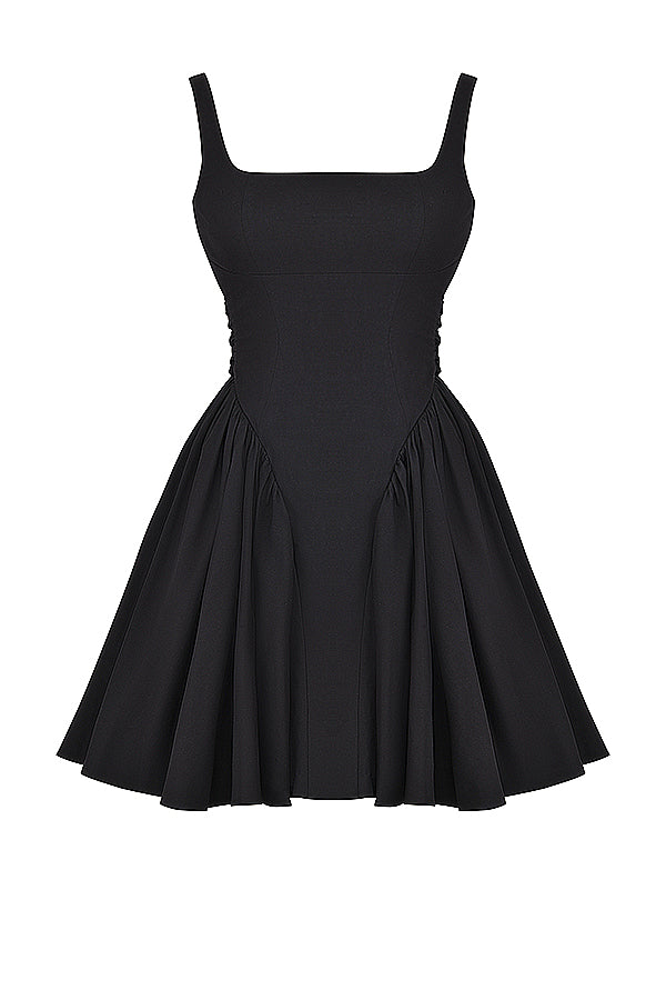 Elegantes Mini-Kleid Mit Schleife Für Feste Anlässe