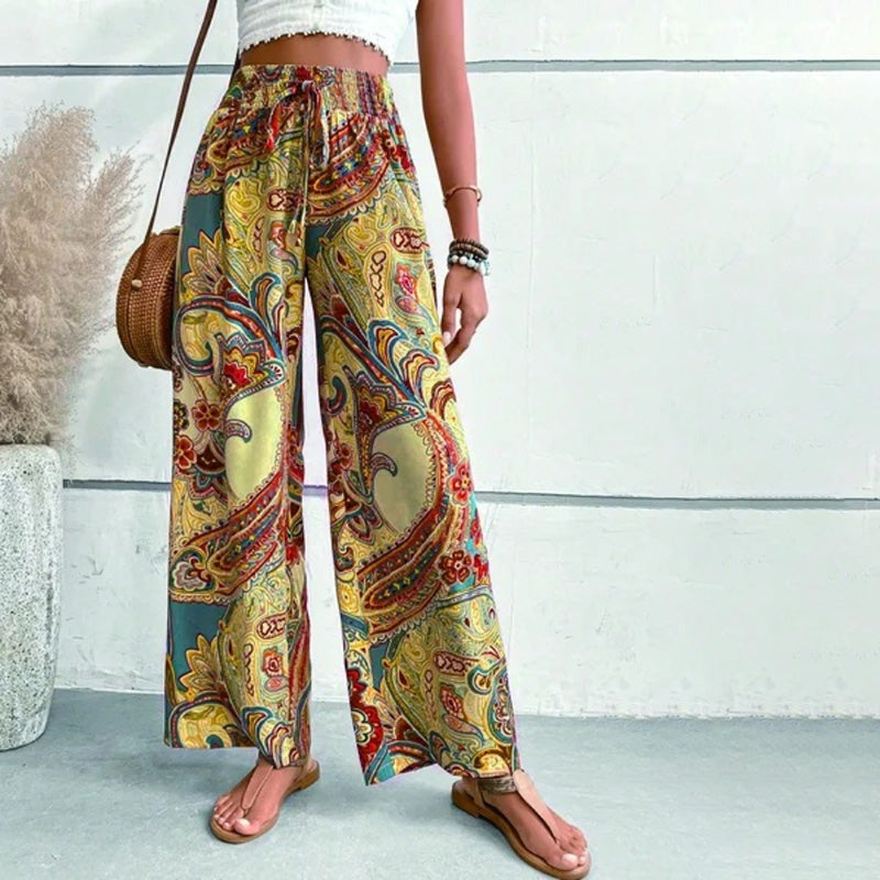 Viola Damen-Sommerhose mit weitem Bein für entspannte Tage