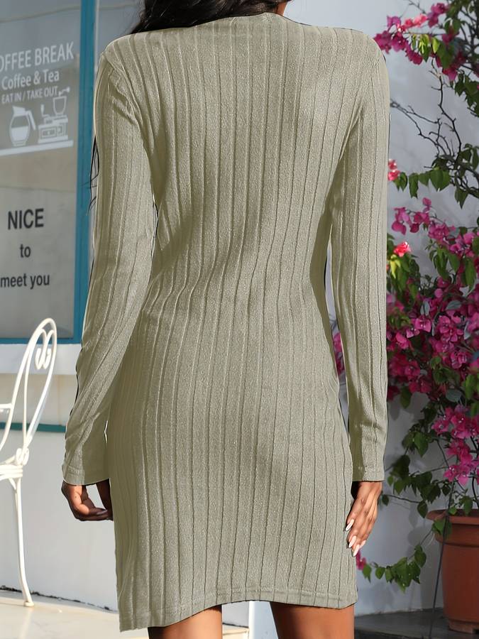 Elegantes Leichtes - Schwarzes Kleid für dich im Sommer