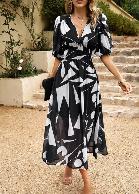Weiches Buntes Kleid Für Dich Für Alle Anlässe