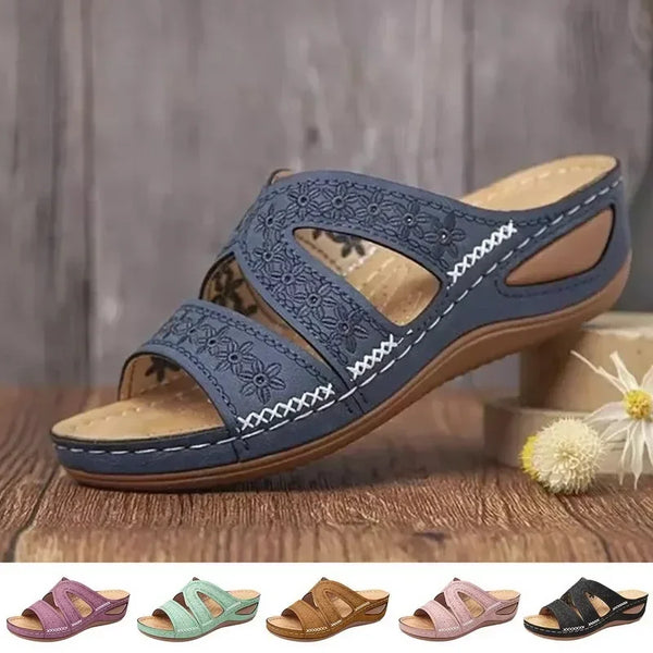Weiche und Elegante Sandalen mit Keilabsatz für dich