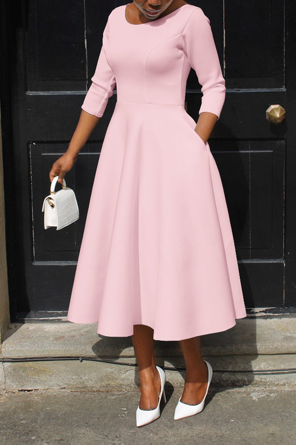 Weiches Swing-Kleid für dich - Schönes und Bequemes Kleid
