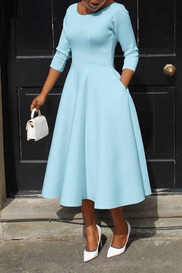 Weiches Swing-Kleid für dich - Schönes und Bequemes Kleid