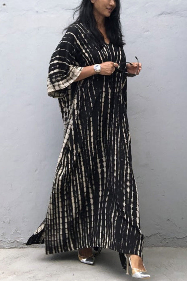 Weiches Freely - Lässiges Batik-Boho-Überwurfkleid für dich