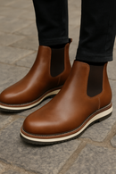 Lässige Stiefel im Chelsea-Stil für Männer