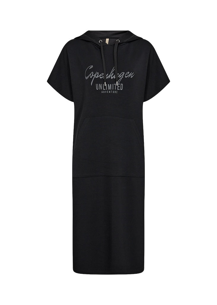 Warmes Sweatkleid in Schwarz für dich – Bequem und Stylisch