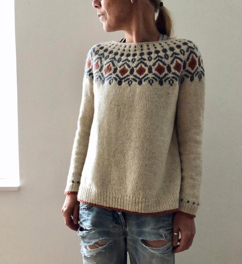 Sophie: Eleganter Strickpullover für kalte Tage