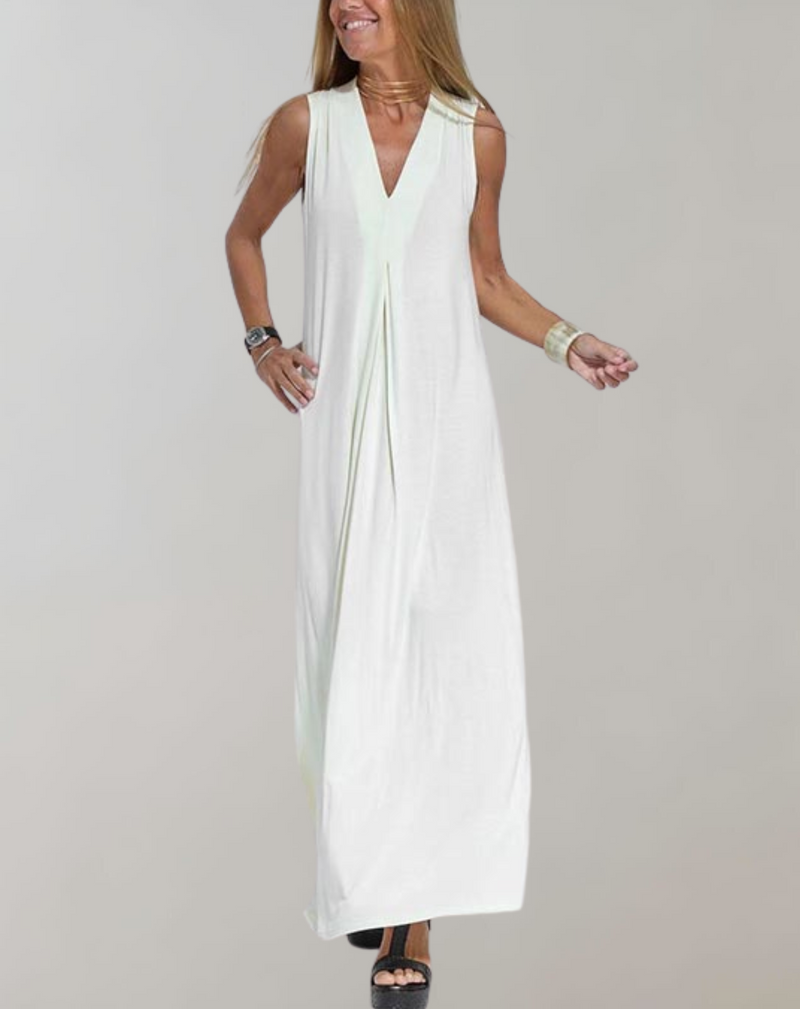 Warmes Kleid mit Weste für dich, elegant und bequem