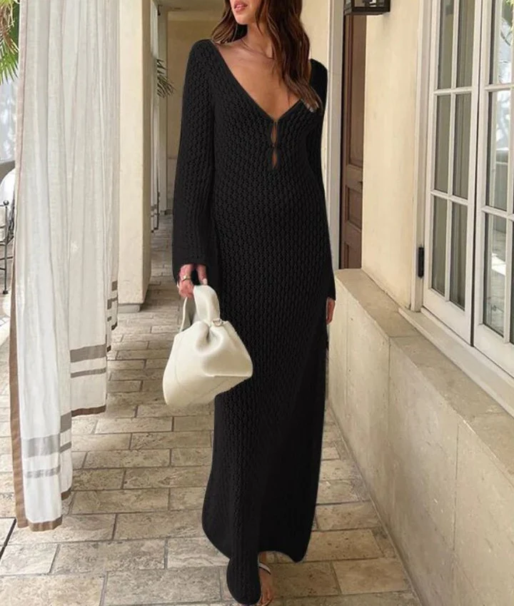 Schönes Leonie Maxikleid für Damen im Chic-Look