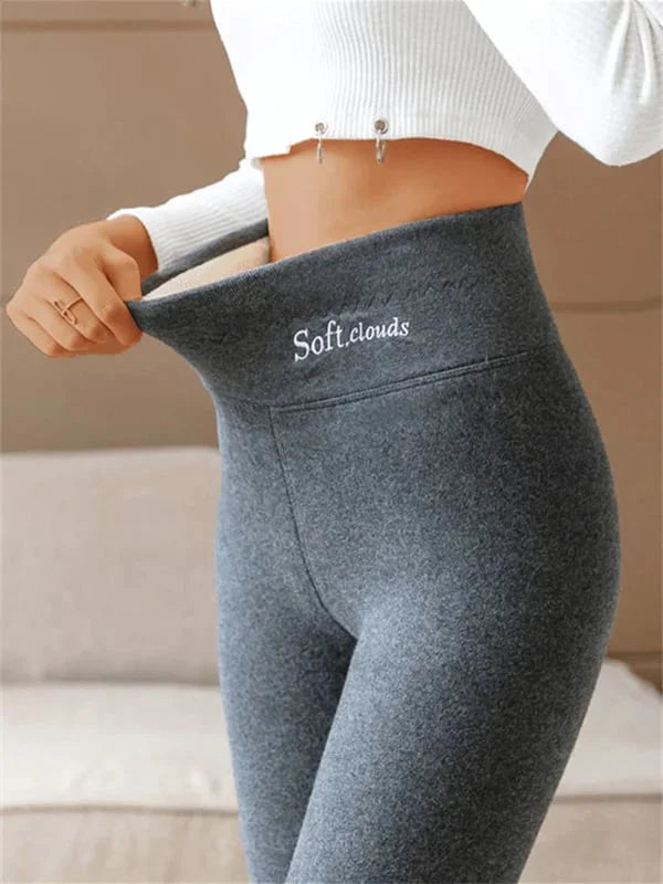 Ilona Kuschelige Damen-Winterhose mit warmem Plüschfutter