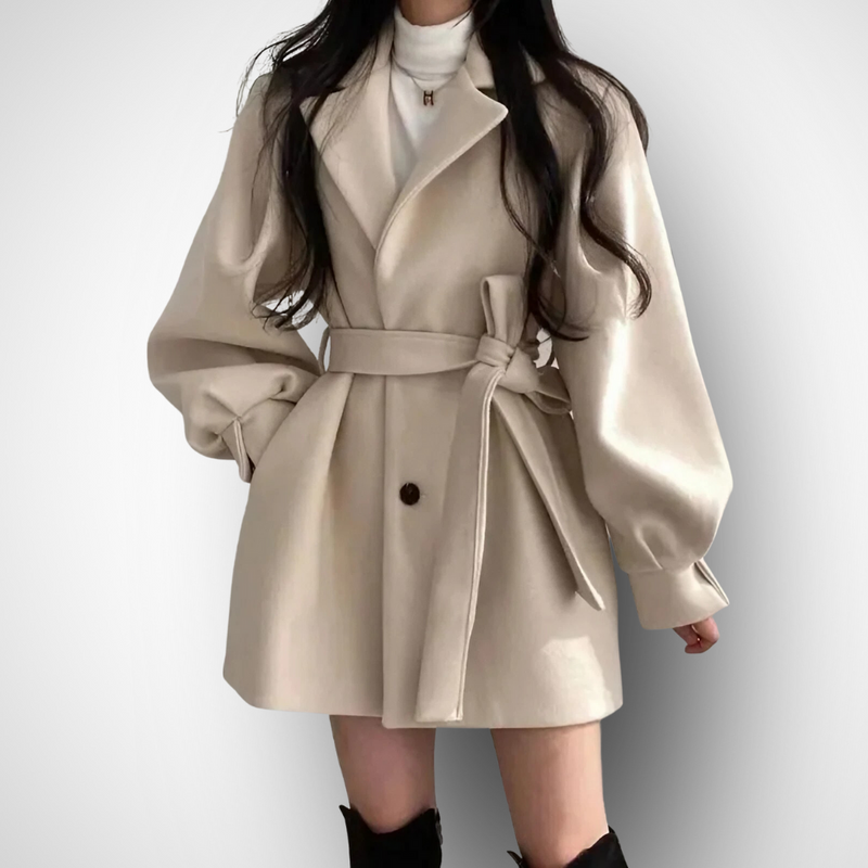 Weiches und stilvolles Winterkleid für dich im Winter