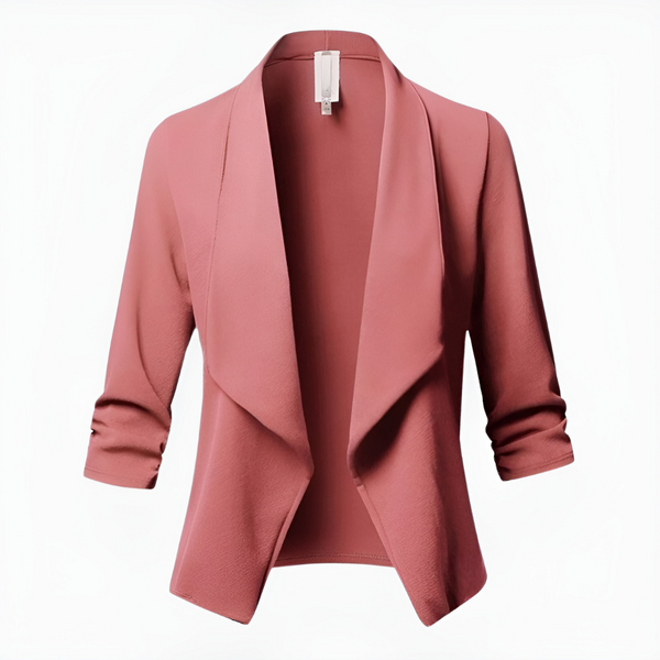 Eleganter Langarm Blazer Weicher Stil Für Damen Jacket