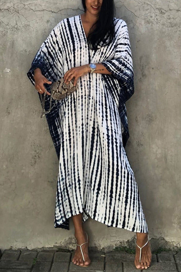 Weiches Freely - Lässiges Batik-Boho-Überwurfkleid für dich