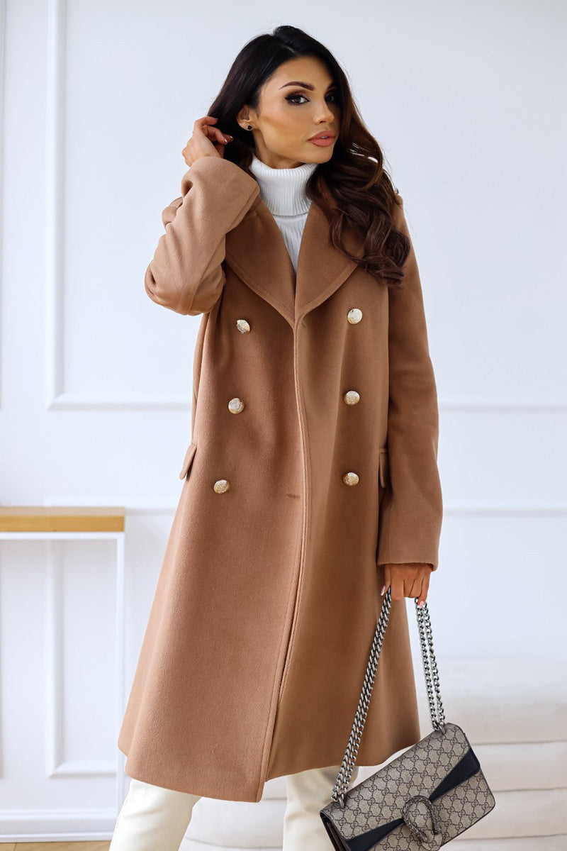 Warmer Langmantel Für Damen Stilvoll Eleganter Mantel