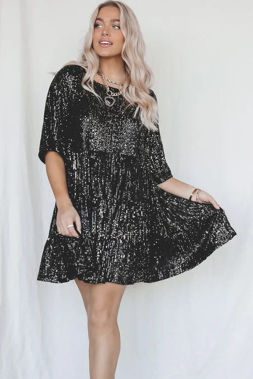 Bequemes Pailletten Kleid Für Kleine Prinzessinnen Spaß