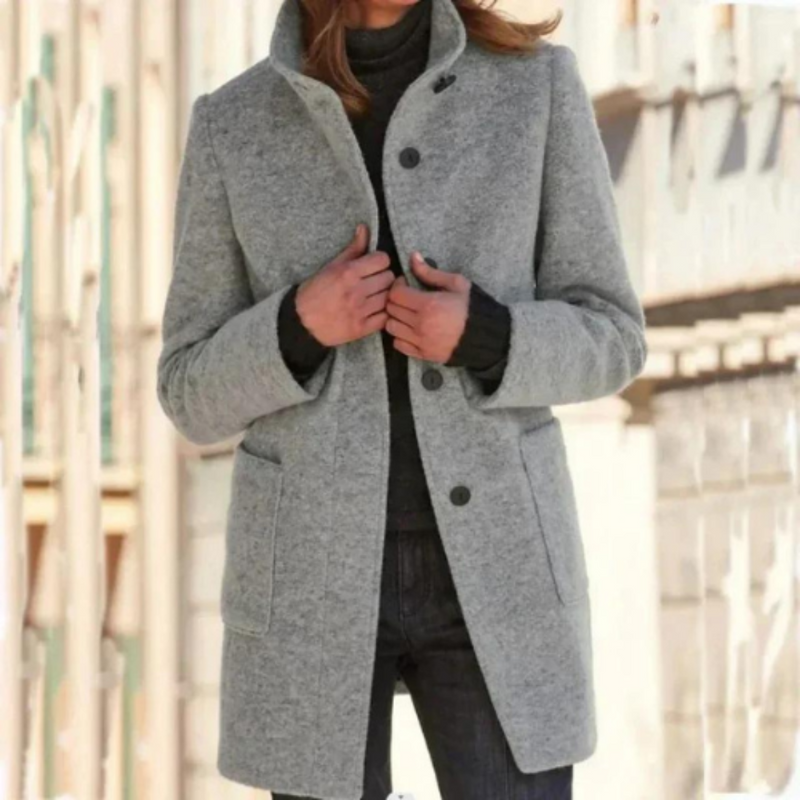 Warmer Lässiger Damen Winter Daunen Stilvoll Mantel