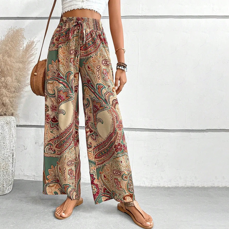 Viola Damen-Sommerhose mit weitem Bein für entspannte Tage