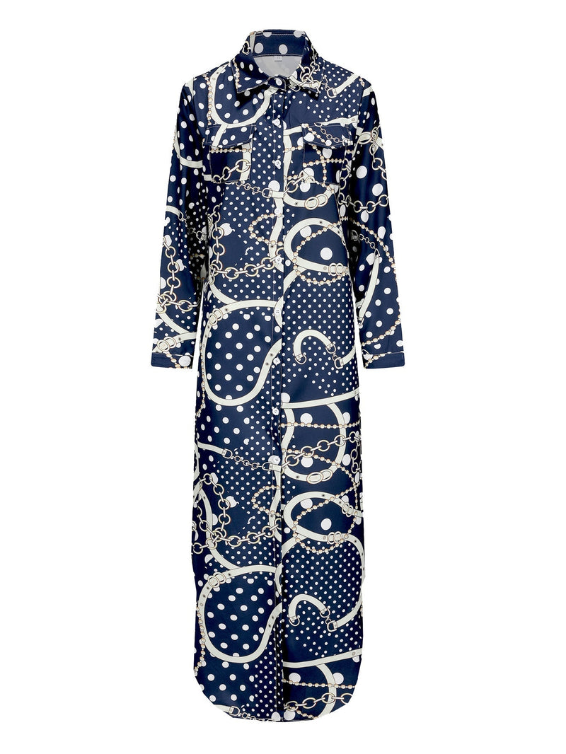 Bequemes und Elegantes Langarmkleid für Damen für dich
