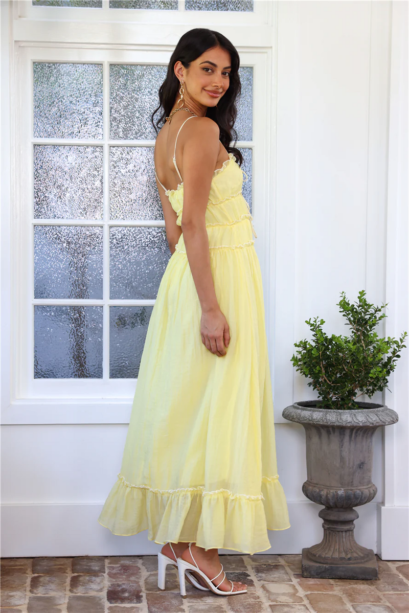 Elegantes Cornelia Träger-Maxikleid für Damen im Sommer