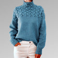 Franziska - Warmer skandinavischer Strickpullover für Damen