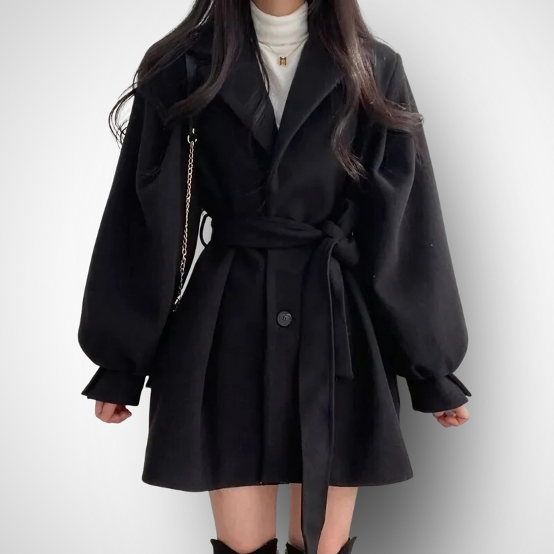 Weiches und stilvolles Winterkleid für dich im Winter