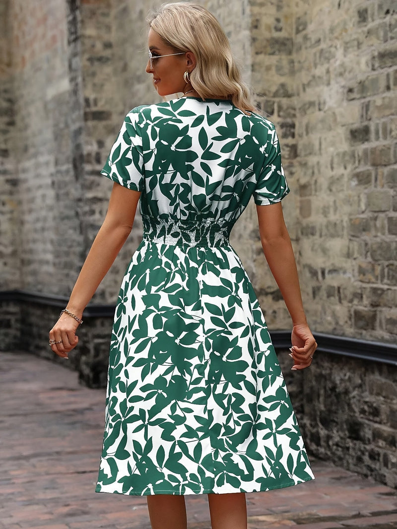 Schmeichelhaftes Elegantes Kleid mit Wickelausschnitt für dich