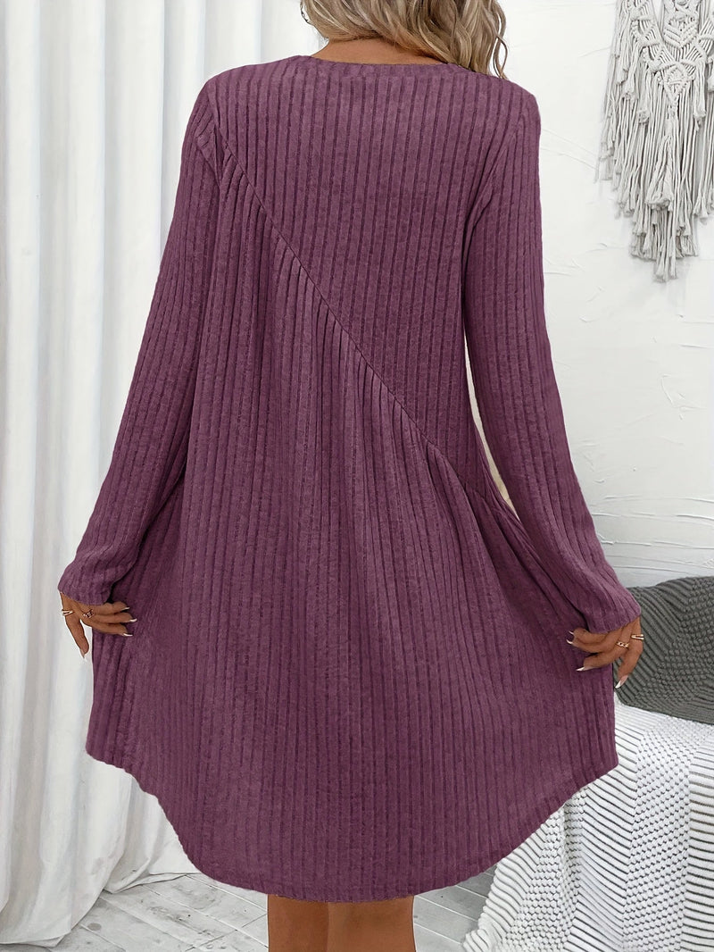 Weiches Kleid für dich – Bequemes und Schickes Basis Kleid