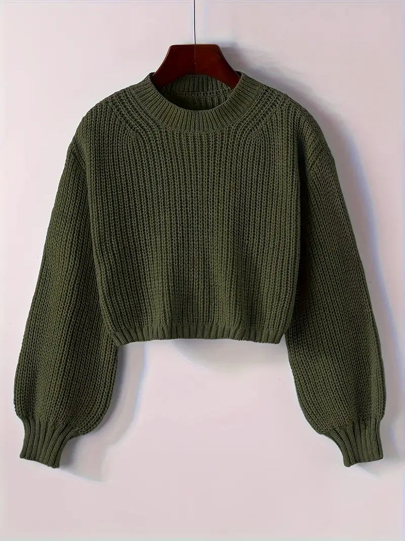 Irene Modischer Crop-Sweater für Damen